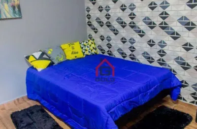 Kitnet com 1 dormitório para alugar, 27 m² por r$ 1.480,00/mês - bangu - santo andré/sp