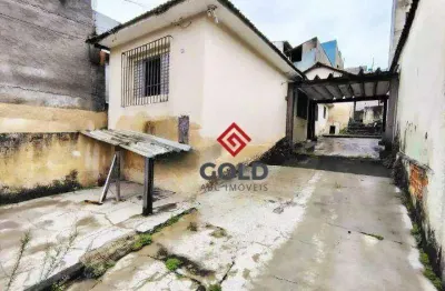 Terreno à venda, 210 m² por r$ 450.000,00 - vila cláudio - santo andré/sp