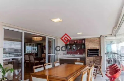 Apartamento com 3 dormitórios à venda, 165 m² por r$ 2.200.000,00 - jardim - santo andré/sp