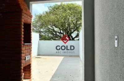 Cobertura à venda, 86 m² por r$ 360.000,00 - utinga - santo andré/sp