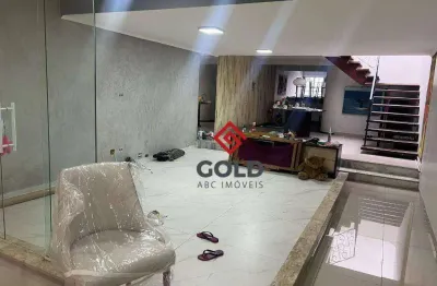 Sobrado, 326 m² - venda por r$ 980.000,00 ou aluguel por r$ 4.666,00/mês - parque novo oratório - santo andré/sp