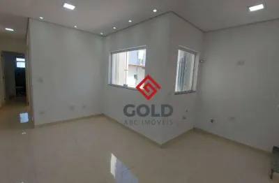 Cobertura com 2 dormitórios para alugar, 100 m² por r$ 3.480,55/mês - parque das nações - santo andré/sp