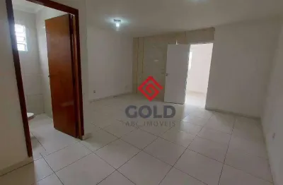 Sala para alugar, 42 m² por r$ 1.479,00/mês - parque joão ramalho - santo andré/sp