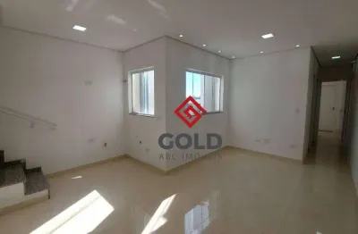 Cobertura com 2 dormitórios à venda, 100 m² por r$ 525.000,00 - parque das nações - santo andré/sp