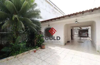 Casa com 4 dormitórios à venda, 199 m² por r$ 650.000,00 - vila metalúrgica - santo andré/sp