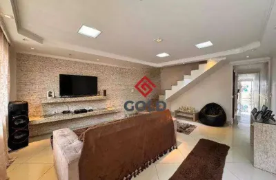Sobrado com 3 dormitórios à venda, 266 m² por r$ 620.000,00 - vila guaraciaba - santo andré/sp