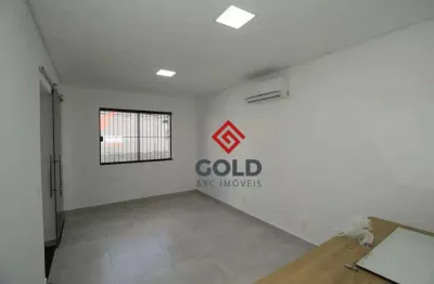 Salão para alugar, 44 m² por r$ 3.250,00/mês - vila são pedro - santo andré/sp