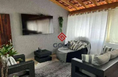 Sobrado com 3 dormitórios à venda, 217 m² por r$ 1.100.000,00 - jardim do estádio - santo andré/sp