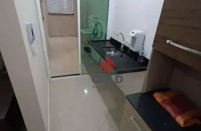 Apartamento com 2 dormitórios à venda, 48 m² por r$ 340.000,00 - jardim paraíso - santo andré/sp