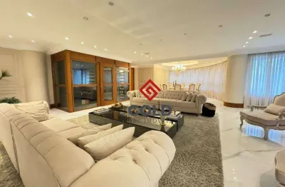 Apartamento com 3 dormitórios à venda, 385 m² por r$ 4.200.000,00 - jardim - santo andré/sp