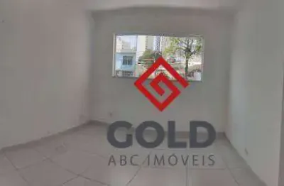 Sala para alugar, 40 m² por r$ 1.000,00/mês - vila assunção - santo andré/sp