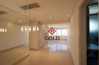 Apartamento com 2 dormitórios para alugar, 75 m² por r$ 5.195,00/mês - jardim bela vista - santo andré/sp