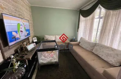 Sobrado com 3 dormitórios à venda, 80 m² por r$ 640.000,00 - utinga - santo andré/sp