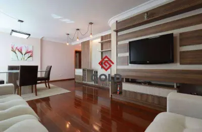 Apartamento com 4 dormitórios para alugar, 135 m² por r$ 7.775,00/mês - jardim - santo andré/sp