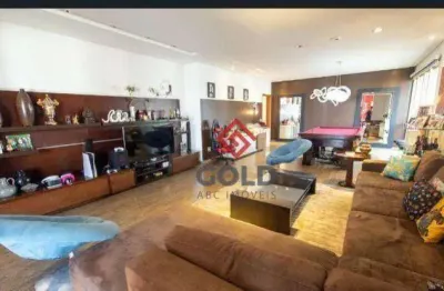 Apartamento com 4 dormitórios à venda, 297 m² por r$ 1.800.000,00 - jardim - santo andré/sp