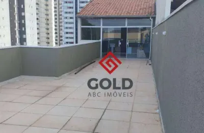Cobertura com 3 dormitórios à venda, 160 m² por r$ 595.000,00 - vila curuçá - santo andré/sp