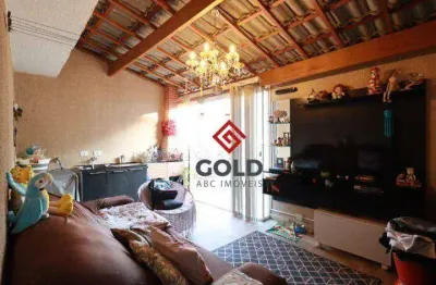 Cobertura com 2 dormitórios à venda, 100 m² por r$ 399.000,00 - parque das nações - santo andré/sp