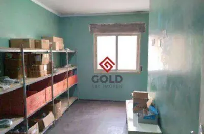 Galpão para alugar, 343 m² por r$ 7.018,55/mês - campestre - santo andré/sp