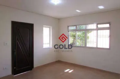 Casa com 1 dormitório para alugar, 100 m² por r$ 2.650,00/mês - vila assunção - santo andré/sp