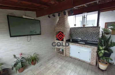 Cobertura com 2 dormitórios à venda, 37 m² por r$ 373.000,00 - parque capuava - santo andré/sp
