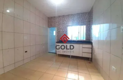 Casa com 2 dormitórios para alugar, 70 m² por r$ 2.170,00/mês - jardim santo alberto - santo andré/sp