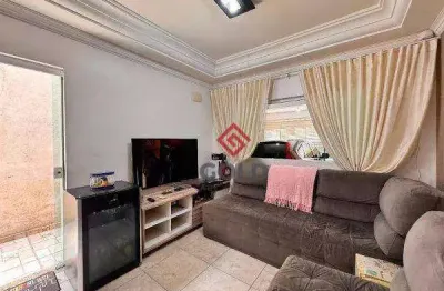 Sobrado com 3 dormitórios à venda, 250 m² por r$ 690.000,00 - parque capuava - santo andré/sp