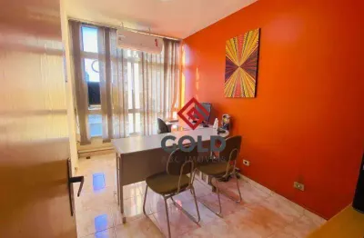 Sala à venda, 47 m² por r$ 145.000,00 - centro - santo andré/sp