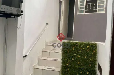 Sobrado com 3 dormitórios, 143 m² - venda por r$ 410.000,00 ou aluguel por r$ 2.575,00/mês - jardim santo antônio - santo andré/sp