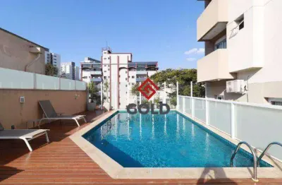 Apartamento com 2 dormitórios para alugar, 64 m² por r$ 4.500,00/mês - centro - santo andré/sp