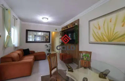 Apartamento com 3 dormitórios, 81 m² - venda por r$ 490.000,00 ou aluguel por r$ 3.450,00/mês - paraíso - santo andré/sp