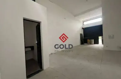 Galpão para alugar, 62 m² por r$ 4.264,00/mês - vila homero thon - santo andré/sp