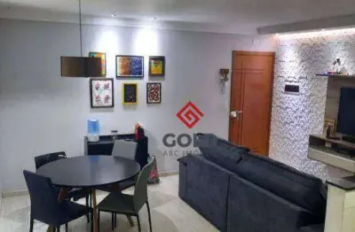 Cobertura com 2 dormitórios à venda, 90 m² por r$ 480.000,00 - vila eldízia - santo andré/sp
