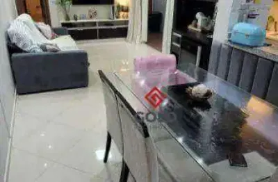Apartamento com 3 dormitórios à venda, 100 m² por r$ 595.000,00 - parque das nações - santo andré/sp