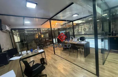 Galpão para alugar, 637 m² por r$ 24.415,99/mês - jardim - santo andré/sp