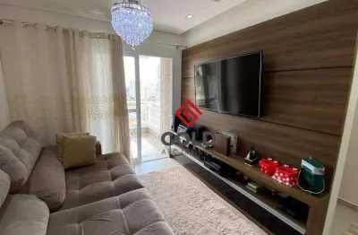 Apartamento com 2 dormitórios à venda, 63 m² por r$ 580.000,00 - jardim - santo andré/sp