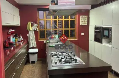 Apartamento com 4 dormitórios à venda, 440 m² por r$ 3.190.000 - vila bastos - santo andré/sp