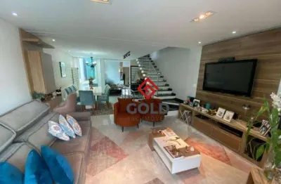 Sobrado com 3 dormitórios à venda, 202 m² por r$ 1.199.000 - paraíso - santo andré/sp