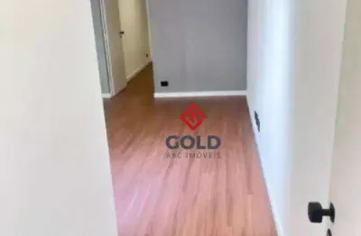 Apartamento com 2 dormitórios para alugar, 55 m² por r$ 3.408,00/mês - vila scarpelli - santo andré/sp