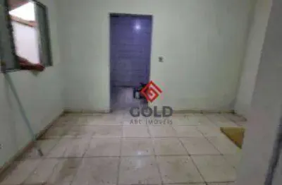 Casa com 1 dormitório para alugar, 45 m² por r$ 1.350,00/mês - parque joão ramalho - santo andré/sp