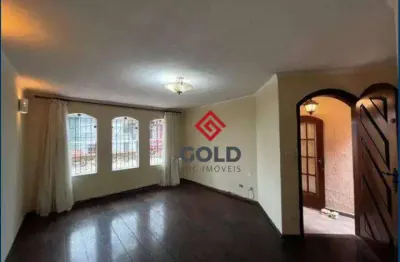 Sobrado com 3 dormitórios para alugar, 135 m² por r$ 3.770,00/mês - santa maria - santo andré/sp