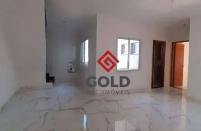 Cobertura com 2 dormitórios à venda, 107 m² por r$ 585.000,00 - vila scarpelli - santo andré/sp