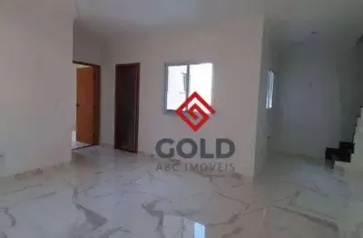 Cobertura com 2 dormitórios à venda, 108 m² por r$ 605.000,00 - vila scarpelli - santo andré/sp
