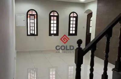 Sobrado com 3 dormitórios à venda, 160 m² por r$ 770.000,00 - parque erasmo assunção - santo andré/sp
