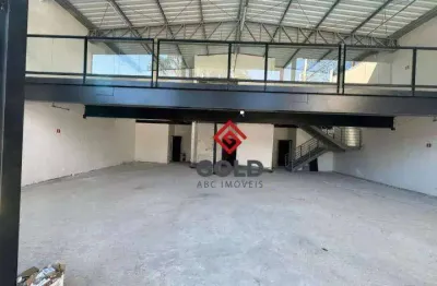 Salão para alugar, 336 m² por r$ 23.100,00/mês - vila santa teresa - santo andré/sp