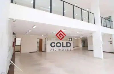 Salão para alugar, 769 m² por r$ 54.660,00/mês - jardim - santo andré/sp