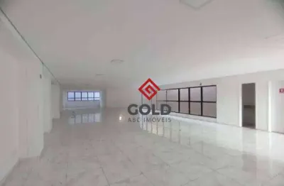 Salão para alugar, 300 m² por r$ 20.641,62/mês - jardim - santo andré/sp