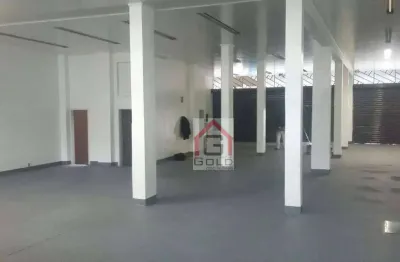 Salão para alugar, 300 m² por r$ 8.500,00/mês - utinga - santo andré/sp