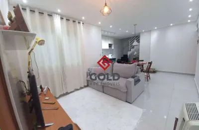 Cobertura com 2 dormitórios à venda, 130 m² por r$ 844.000,00 - campestre - santo andré/sp