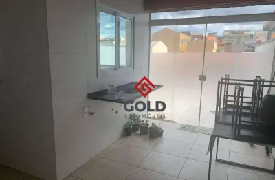 Cobertura com 2 dormitórios à venda, 82 m² por r$ 420.000,00 - parque das nações - santo andré/sp