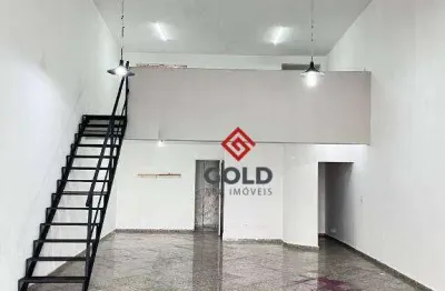 Salão para alugar, 170 m² por r$ 3.718,00/mês - parque erasmo assunção - santo andré/sp